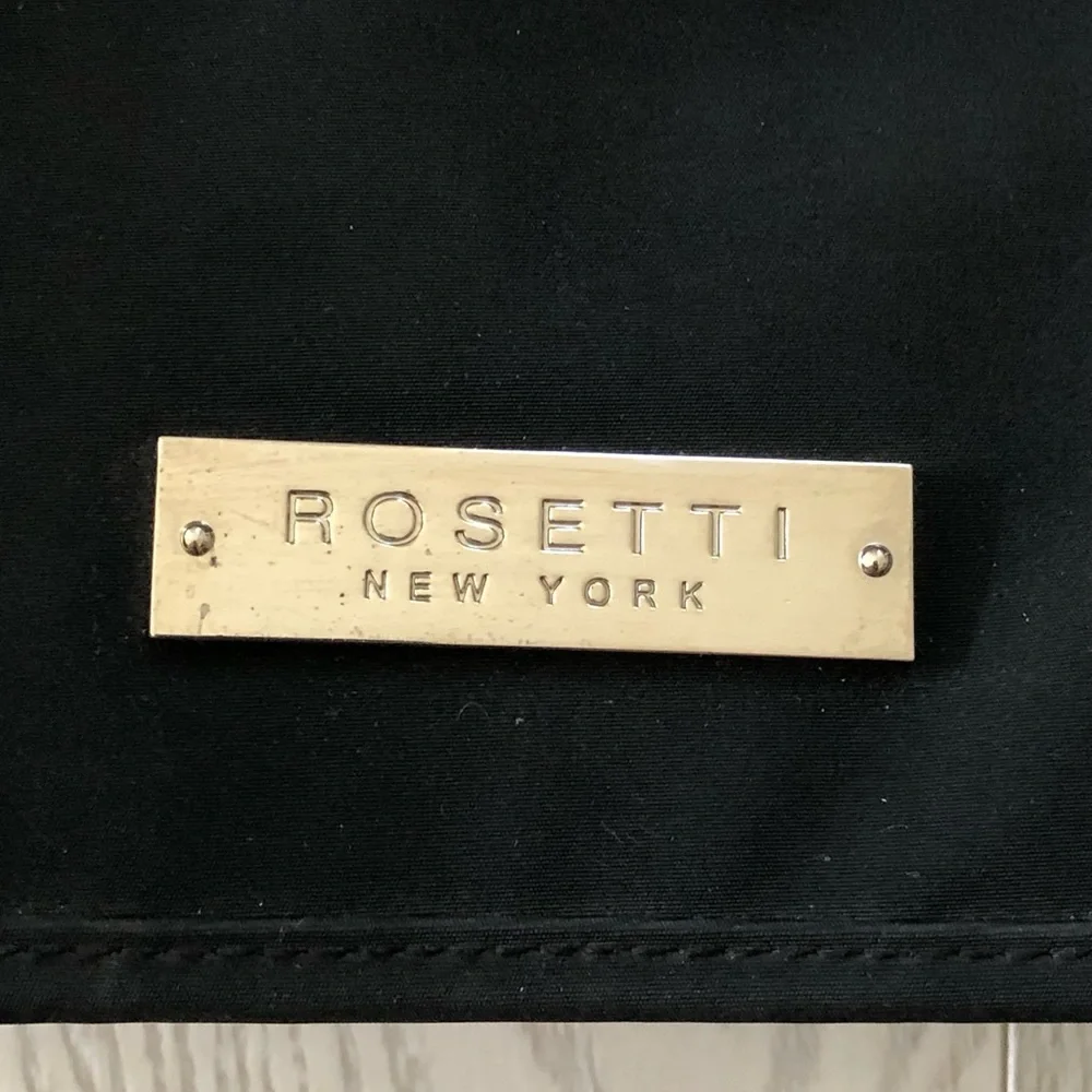 Rosetti New York Black Business Laptop Briefcase Bag - Picture 2 of 16
